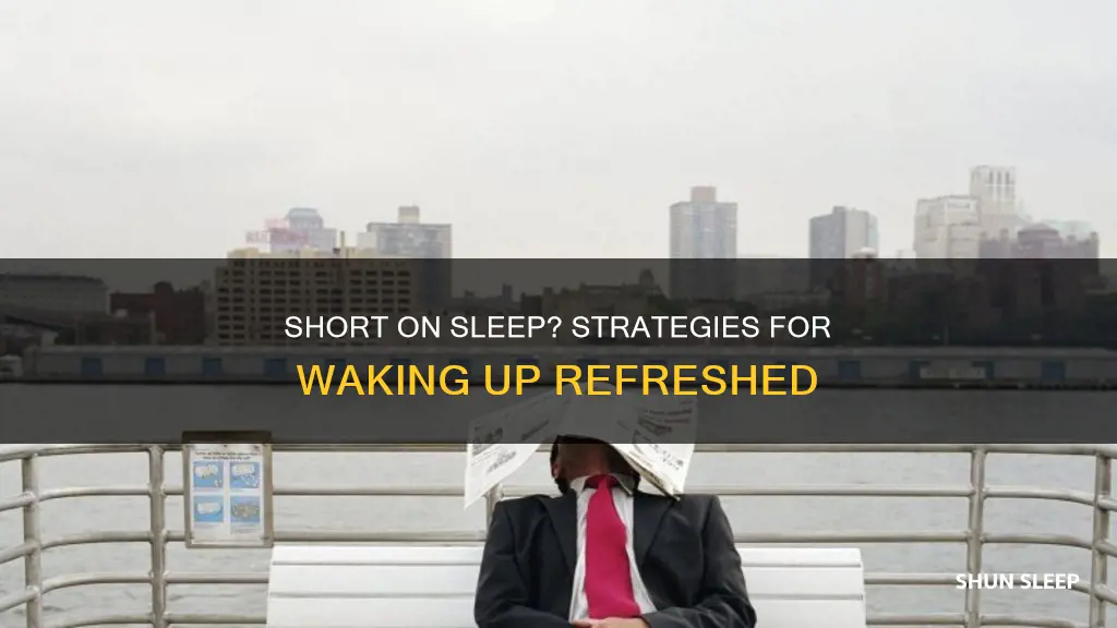 how to wake up after a short sleep