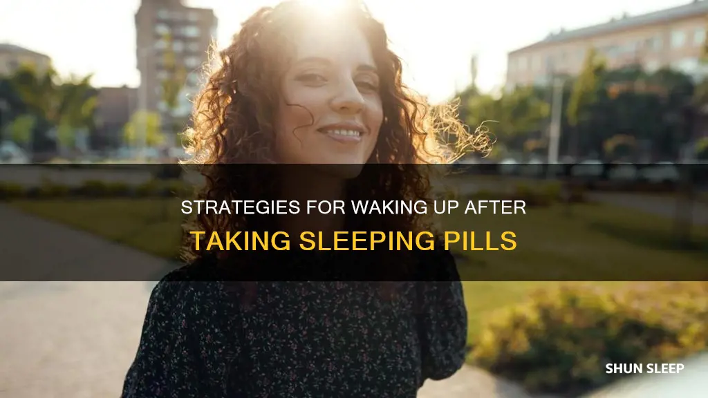 how to wake up after a sleeping pill