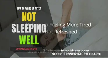 Revitalize Your Day: Strategies for Waking Up After a Poor Night's Rest