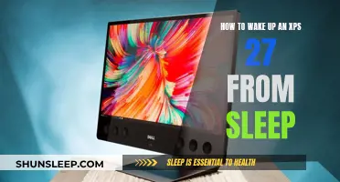 XPS 27: Quick Tips to Wake Up from Sleep Mode