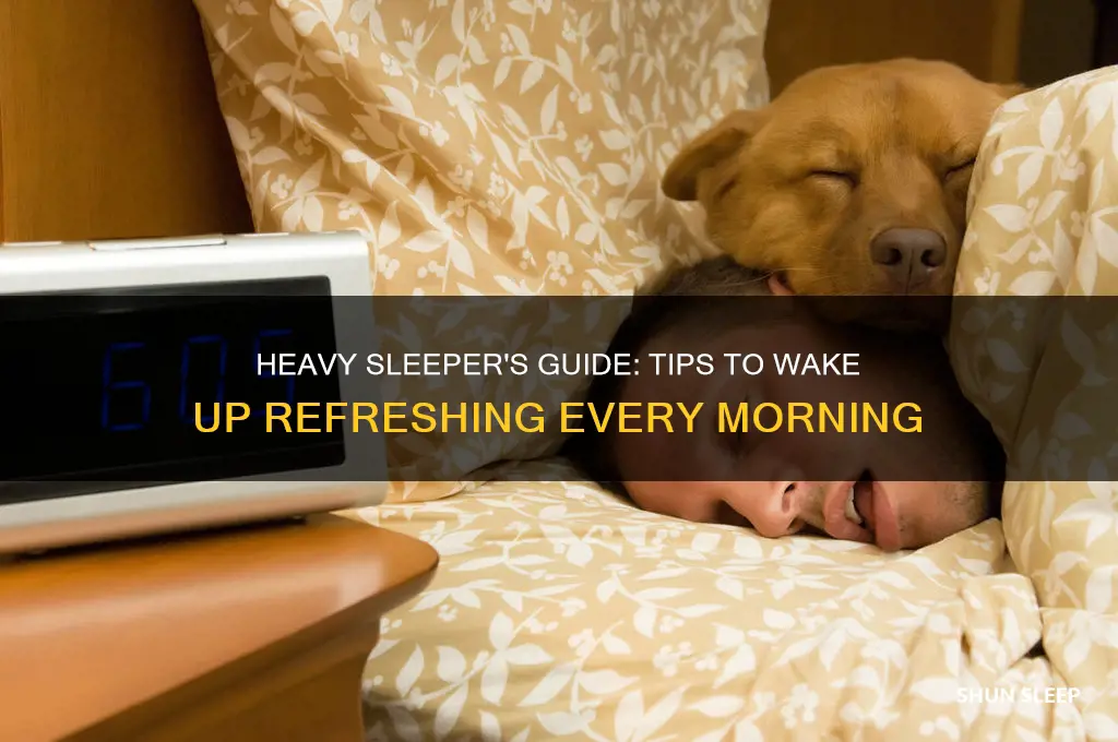 how to wake up as a heavy sleeper