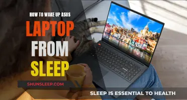 Waking Up Your ASUS Laptop from Sleep Mode