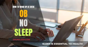 Wake Up and Work: No Sleep Strategies