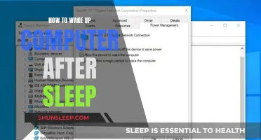 Revive Your Computer: A Guide to Waking Up from Sleep Mode