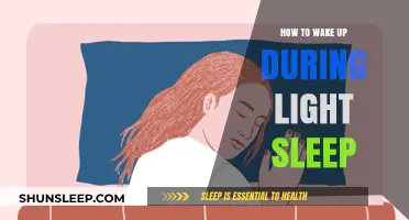 Mastering the Art of Waking Up from Light Sleep