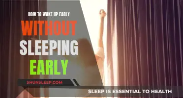 Waking Up Early: Strategies for Late Sleepers