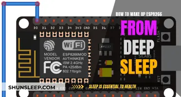 ESP8266 Deep Sleep: Waking Up with a Simple Trick