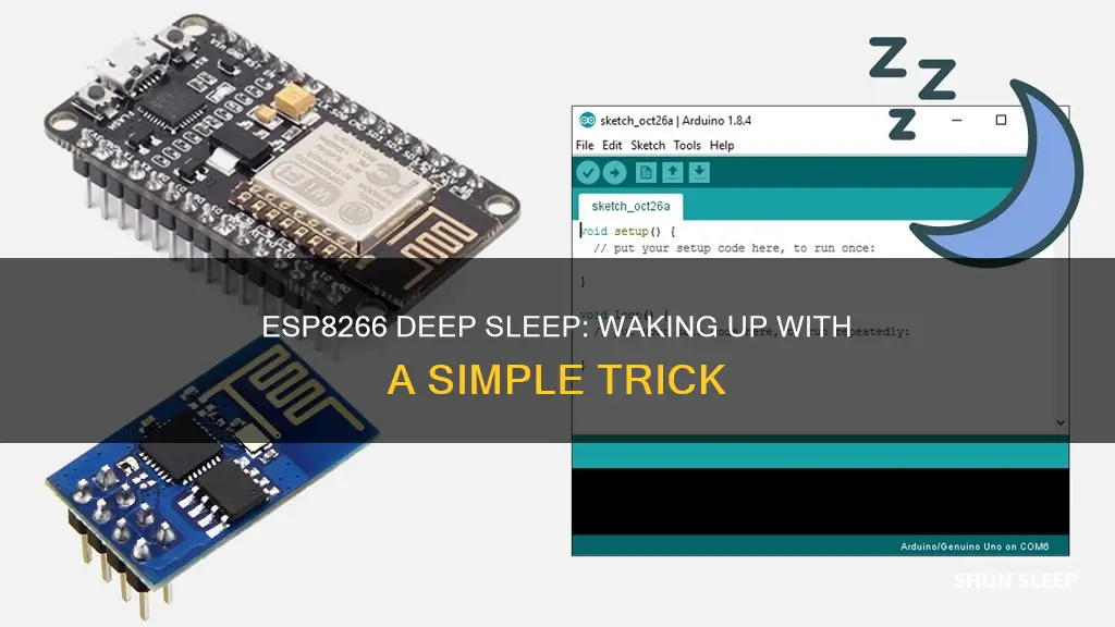 how to wake up esp8266 from deep sleep