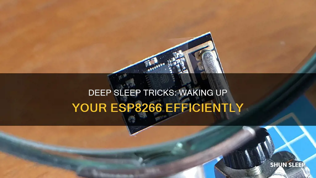 how to wake up esp8266 from deep sleep