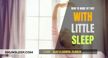 Wake Up Fast: Strategies for Rising with Little Sleep