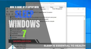 Awakening Your Laptop: Tips for Waking Up from Sleep Mode in Windows 7