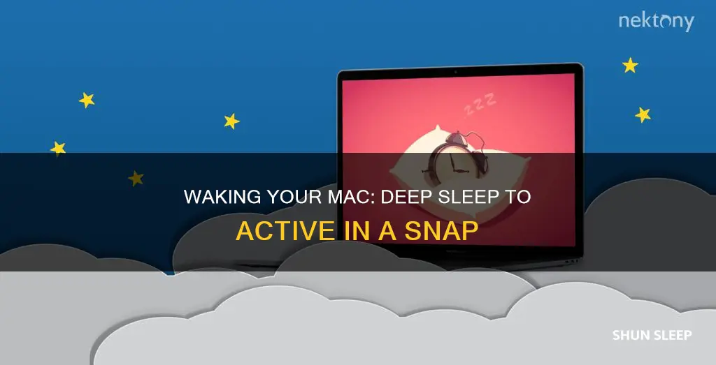 how to wake up mac from deep sleep