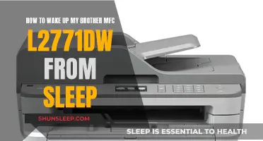 Awakening Brother's MFC L2771DW: Tips to Exit Sleep Mode