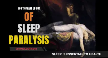 Escape Sleep Paralysis: Tricks to Wake Your Body Up
