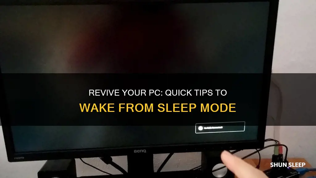 how to wake up pc from sleep