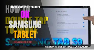 Revive Your Samsung Tablet: Tips to Wake Up Sleeping Apps