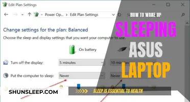 Waking Up Your Dormant Asus Laptop: Troubleshooting Guide