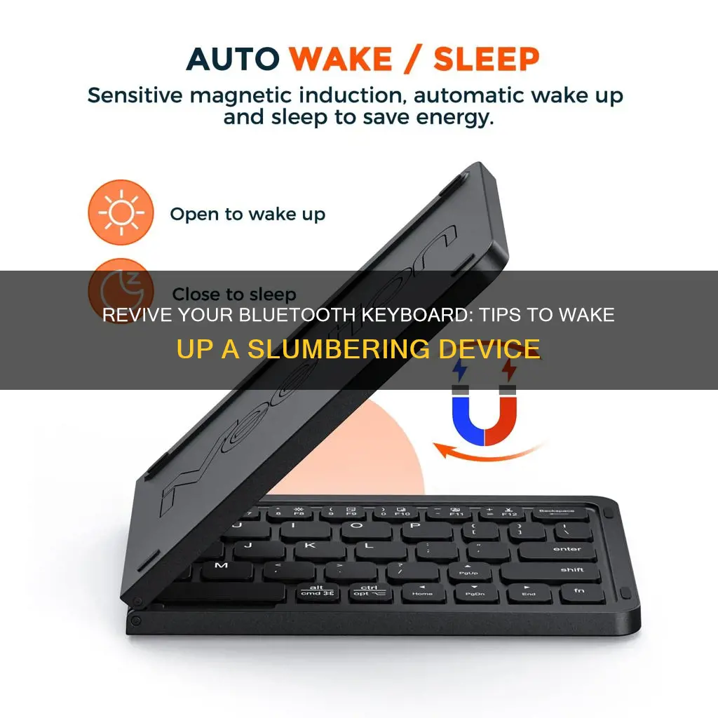 how to wake up sleeping bluetooth keyboard