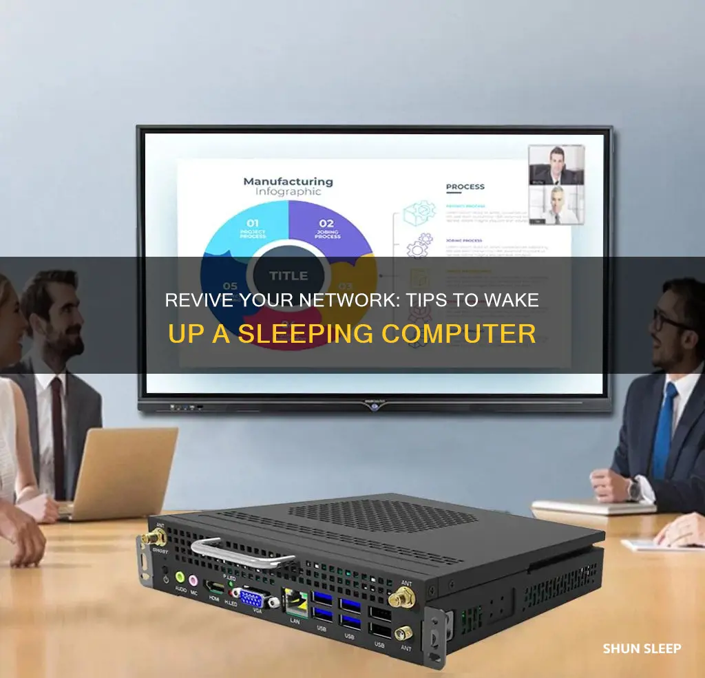 how to wake up sleeping computer on network