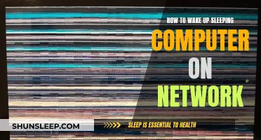 Waking Up a Sleeping Computer on Your Network