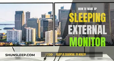 Waking Up Your External Monitor: Tips to Get It Going