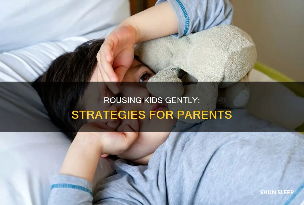 how to wake up sleeping kid