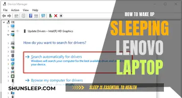 Waking Up a Lenovo Laptop: Troubleshooting Guide