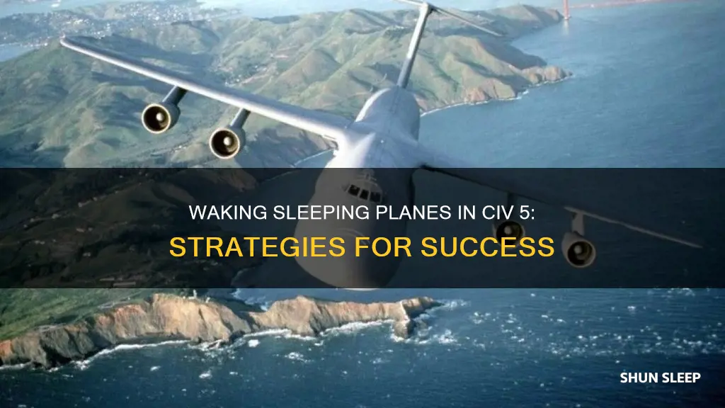 how to wake up sleeping planes in civ 5