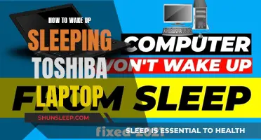 Revive Your Toshiba: Tips to Wake Up a Sleeping Laptop