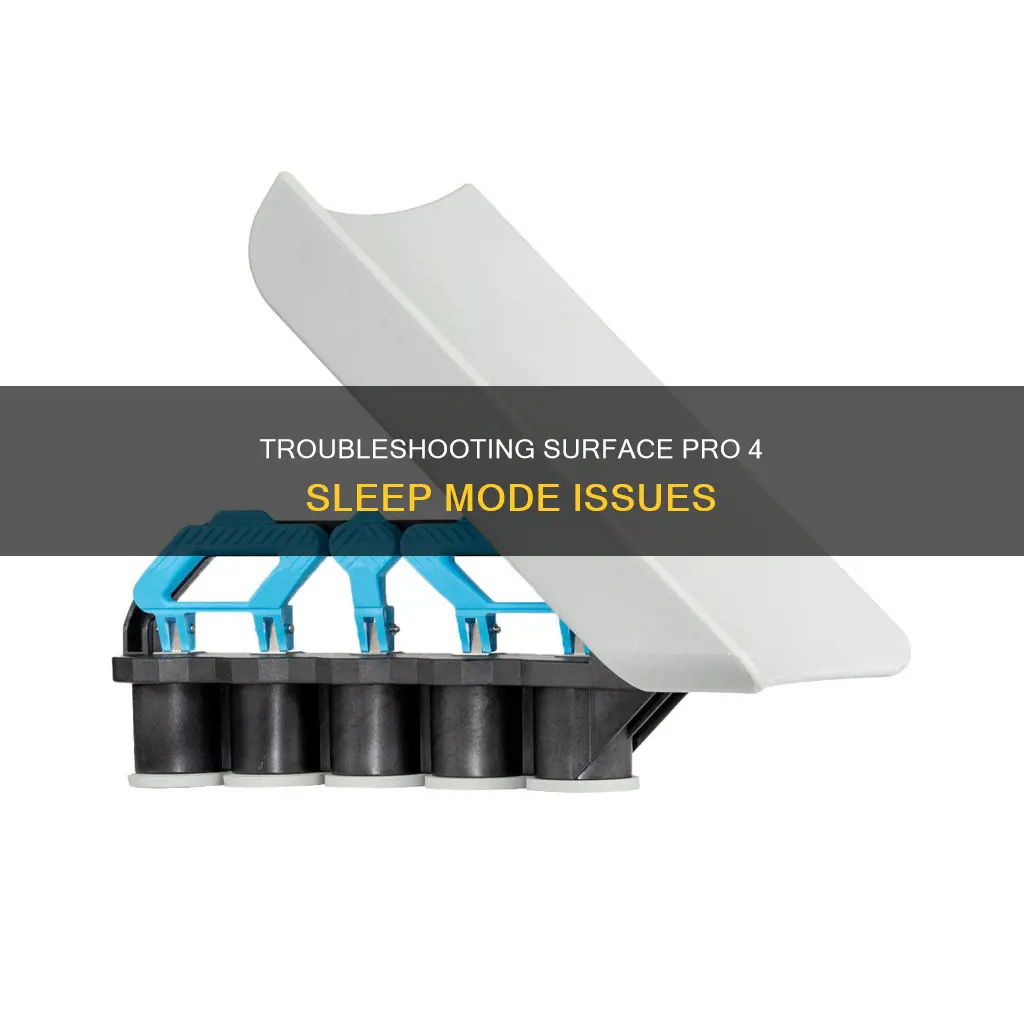 how to wake up surface pro 4 from sleep
