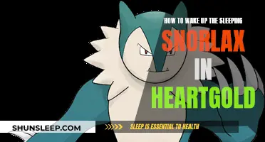 Waking the Slumbering Snorlax in HeartGold