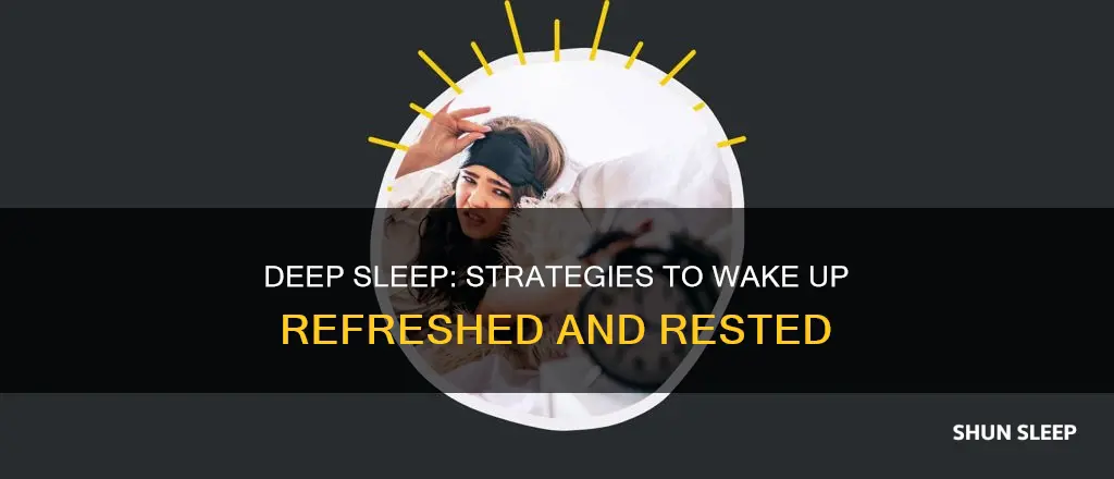 how to wake up when you are a deep sleeper