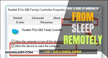 Mastering Remote Wake-Up: Unlock Windows 10's Sleep Override