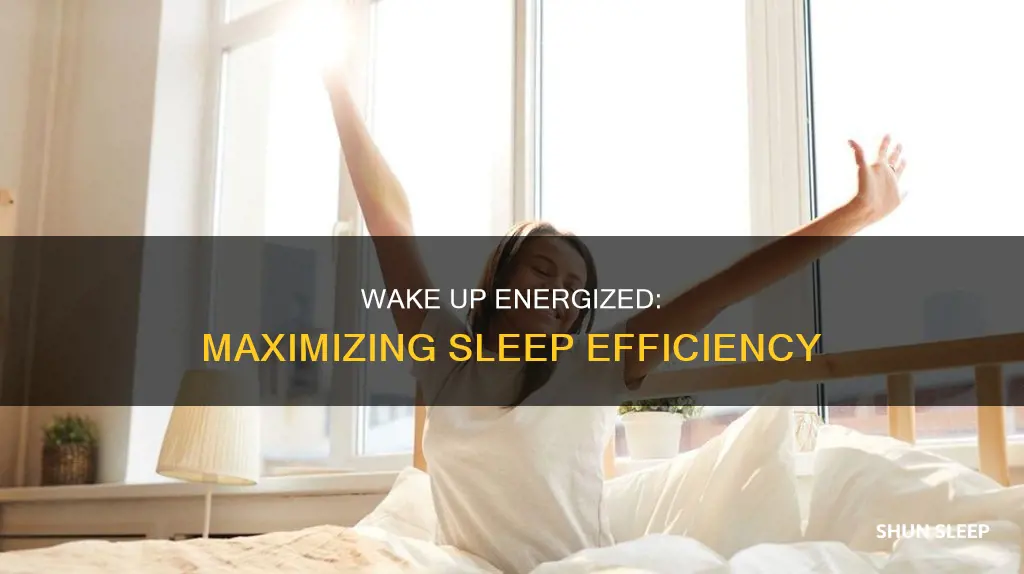 how to wake up with energy with little sleep
