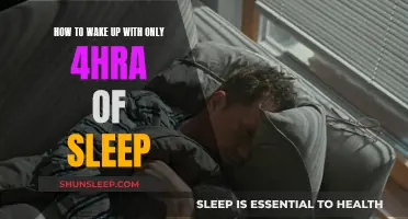 Wake Up Refreshed: Strategies for 4-Hour Sleep Cycles