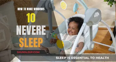 Wake Up Windows 10: Never Sleep Again