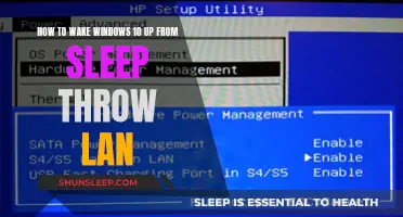 Waking Windows 10 from Sleep Mode via LAN