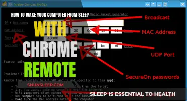 Chrome Remote: Waking Your Computer from Sleep Mode