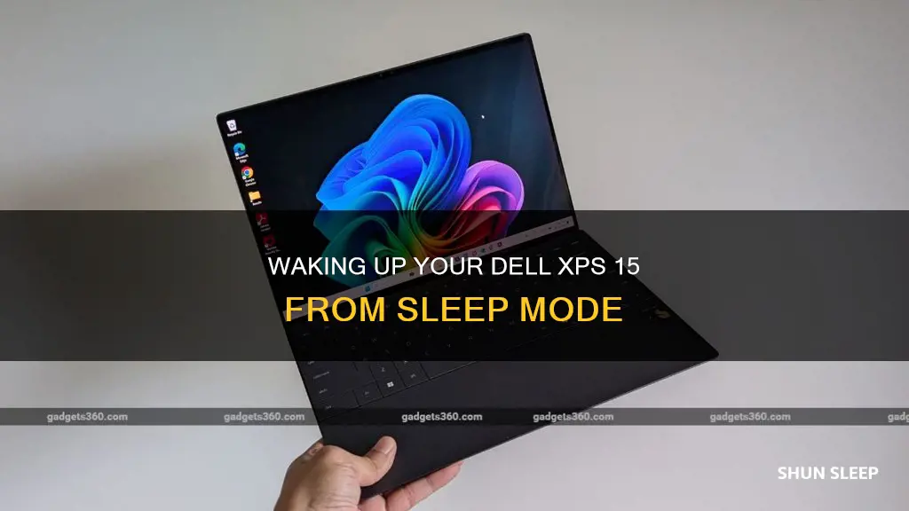 how to wake your dell xps 15 from sleep