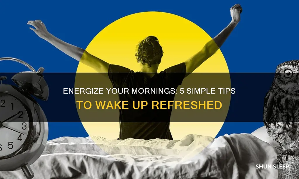 how to wake yourself up from sleep