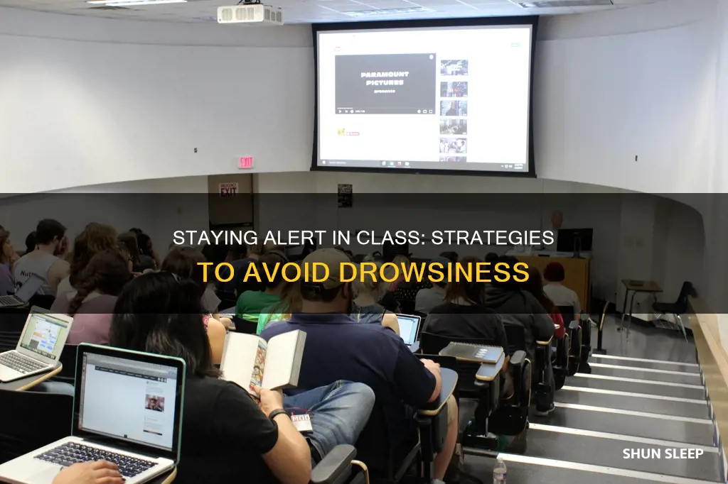 how to wake yourself up if youre sleeping in class
