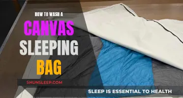 The Best Way to Clean Your Canvas Sleeping Bag