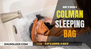 Washing a Coleman Sleeping Bag: Step-by-Step Guide