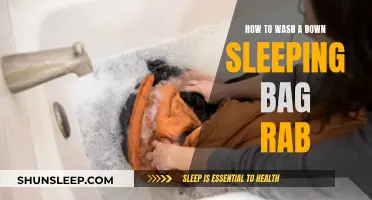 Washing a Down Sleeping Bag: RAB Care Guide