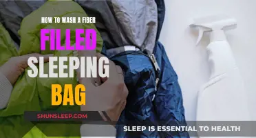 Washing a Fiber Sleeping Bag: Easy Steps to Follow