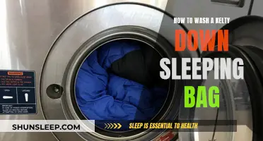 Washing a Kelty Down Sleeping Bag: Step-by-Step Guide