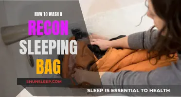 Washing a Recon Sleeping Bag: Step-by-Step Guide