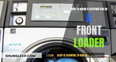 Washing Your Sleeping Bag: Front Loader Edition