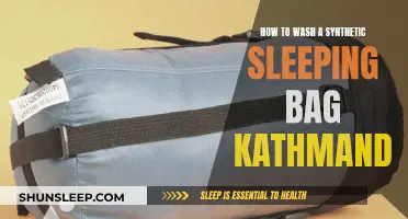 Washing Synthetic Sleeping Bags: A Step-by-Step Guide