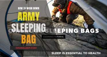 Washing Your Army Sleeping Bag: A Step-by-Step Guide